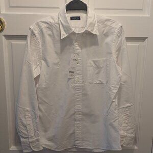 Kamkaura White Oxford Shirt - Medium (NWT)